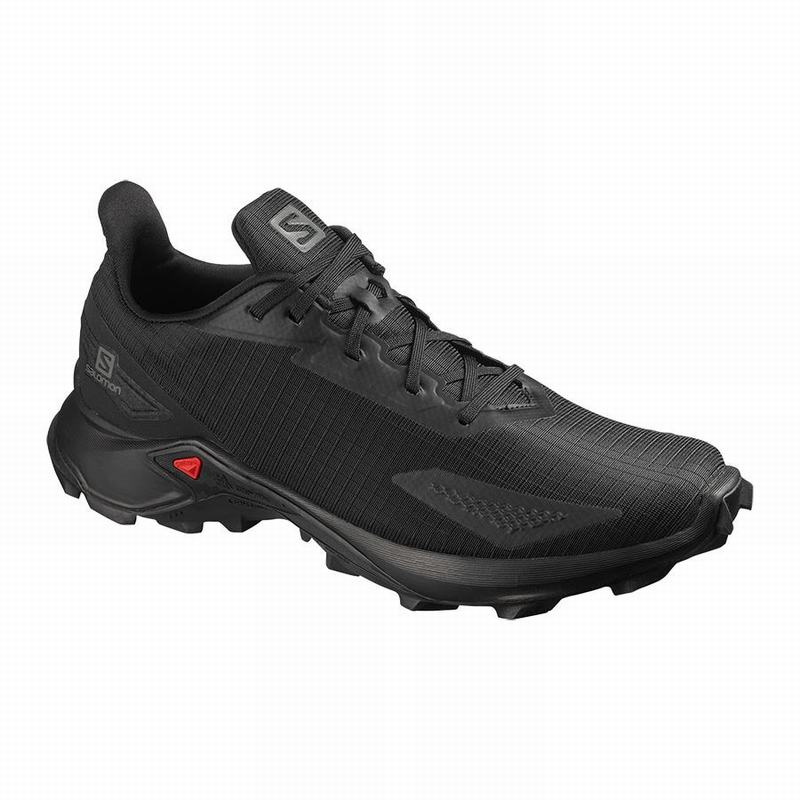 Salomon ALPHACROSS BLAST Zapatillas Trail Running Hombre - Negras - Colombia (57684-DRVH)